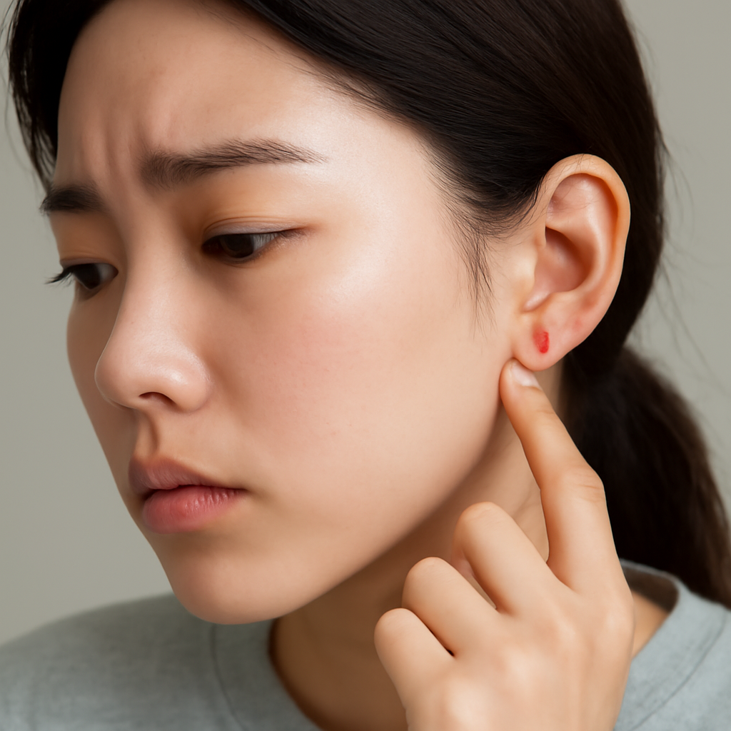 피어싱염증 대표 이미지